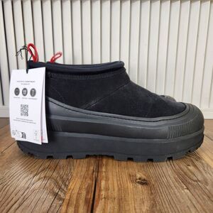 Hunter Askern Womens 9 M Black Short Slip On Platform Insulated Waterproof Boots